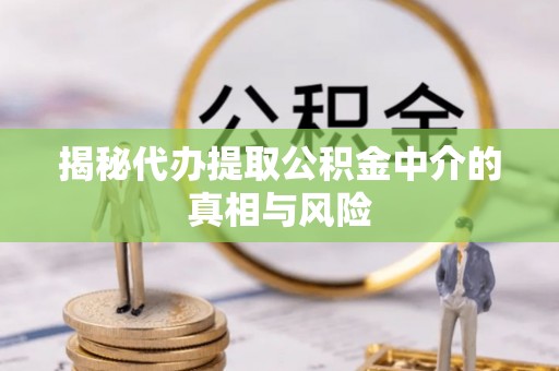 防城港揭秘代办提取公积金中介的真相与风险