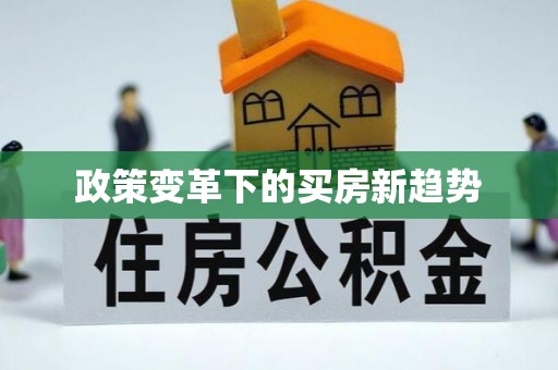 防城港政策变革下的买房新趋势