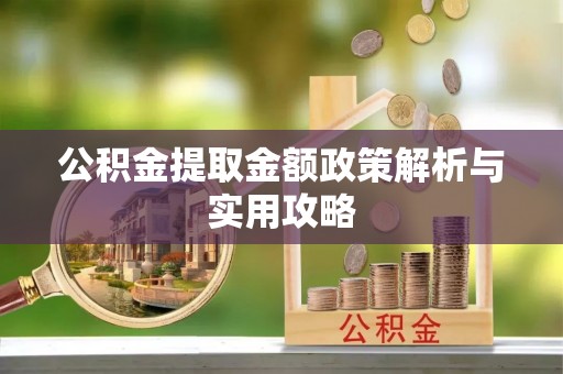 防城港公积金提取金额政策解析与实用攻略