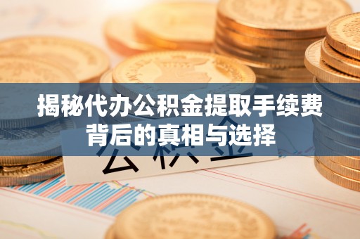 防城港揭秘代办公积金提取手续费背后的真相与选择