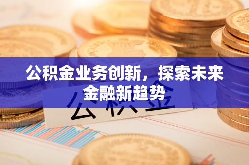 防城港公积金业务创新，探索未来金融新趋势