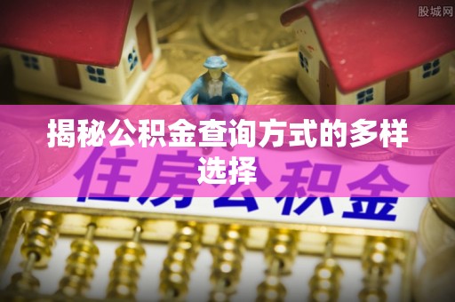 防城港揭秘公积金查询方式的多样选择