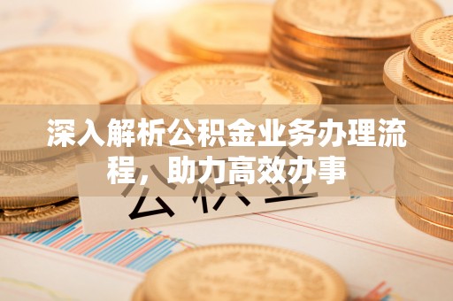 防城港深入解析公积金业务办理流程，助力高效办事