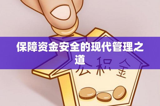 防城港保障资金安全的现代管理之道