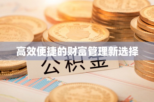 防城港高效便捷的财富管理新选择